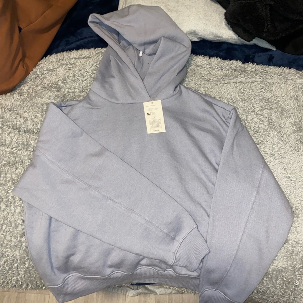 Light Grey Target sweatshirt.